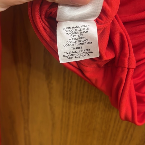 Tiger Mist Maggie Top in Red - Picture 9 of 12